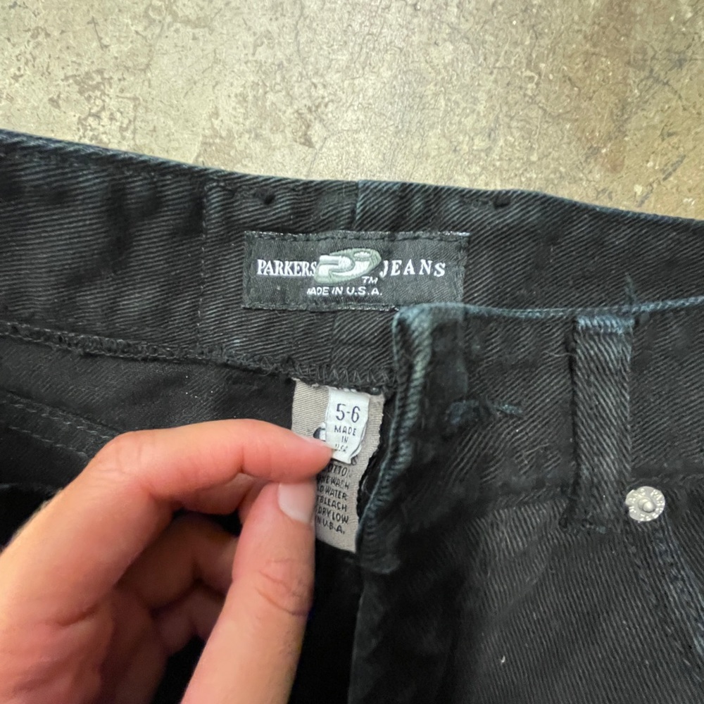 Vintage black Parker’s jeans size 24 / 25